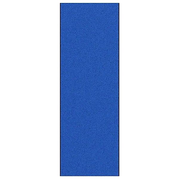 vidaXL Fußmatte Blau und Schwarz 120 x 350 cm Polyamid und PVC 4100739 günstig online kaufen