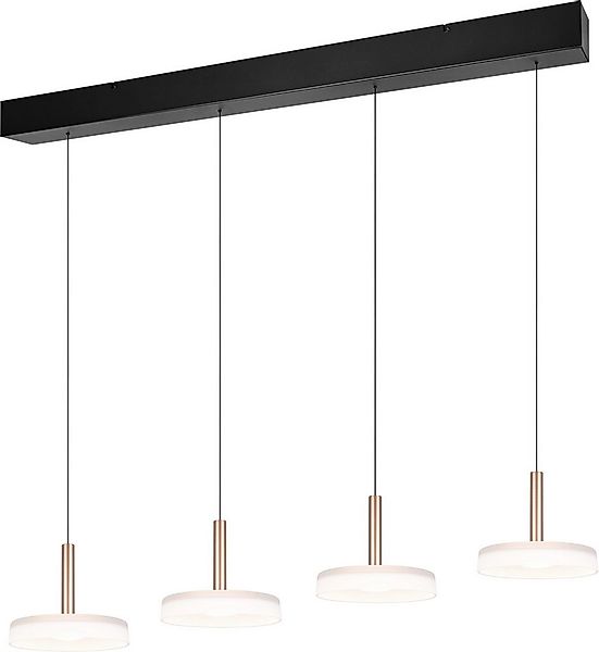 TRIO Leuchten LED Pendelleuchte CELESTE dimmbare LED Hängelampe aus Metall günstig online kaufen