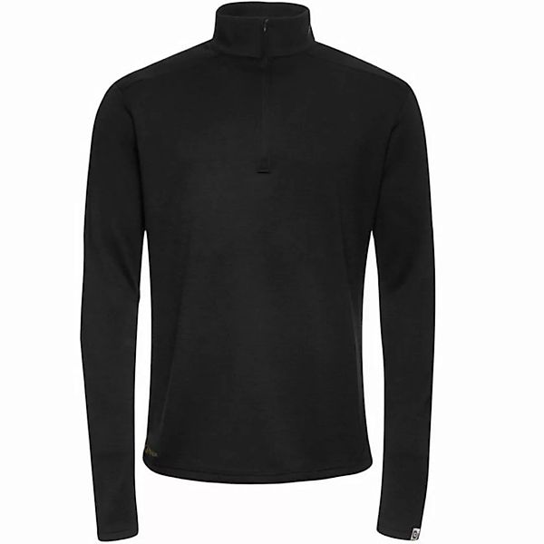 Kaipara - Merino Sportswear Langarmshirt Merino Zip-Neck Herren Regular 250 günstig online kaufen