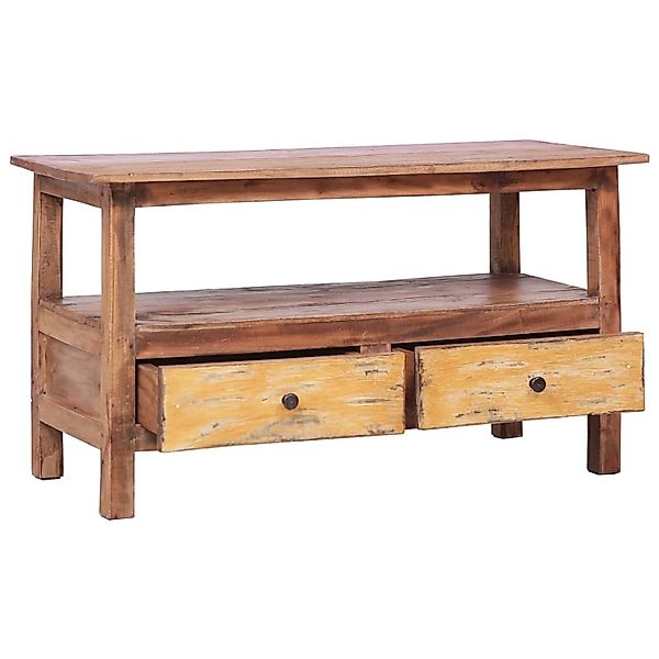 Tv-schrank 90x40x50 Cm Altholz Massiv günstig online kaufen