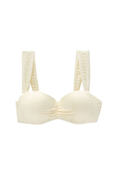 Next Bandeau-Bikini-Top Wattiertes Bandeau-Bikinioberteil, Bügel, formend günstig online kaufen