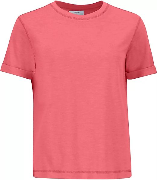 FYNCH-HATTON T-Shirt "FYNCH-HATTON Basic T-Shirt", (1 tlg.), Ziernähte vorh günstig online kaufen