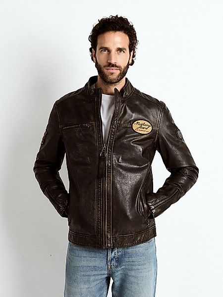 MUSTANG Lederjacke Varberg günstig online kaufen