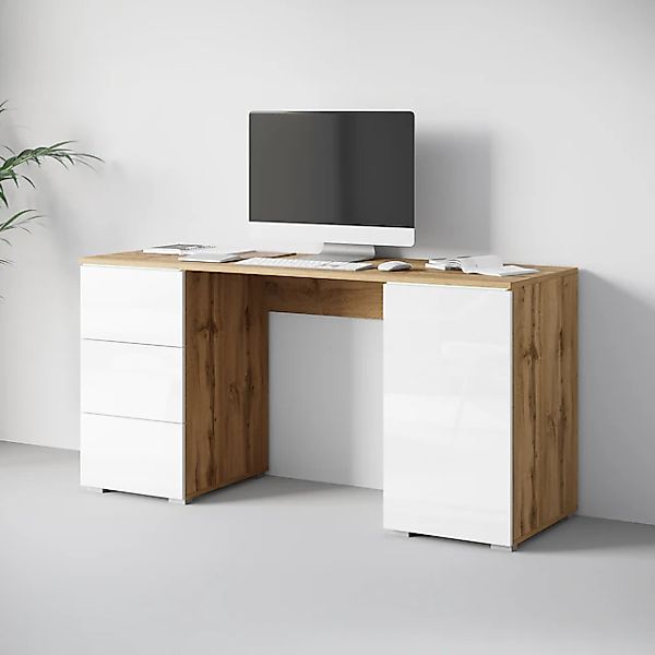 INOSIGN Schreibtisch »Vera, Computertisch mit LED-Beleuchtung« 1 Stk. tlg. günstig online kaufen