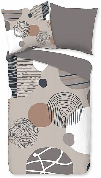 good morning Wendebettwäsche "Hendrik" 3 Stk. 100% Baumwolle, Renforcé, Rei günstig online kaufen