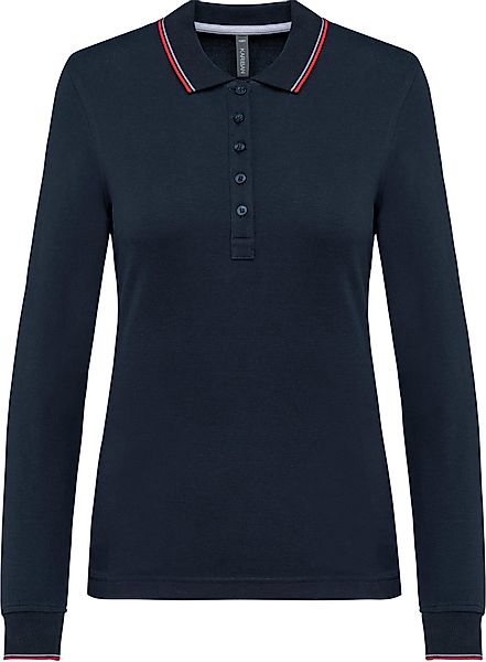 Kariban Langarm-Poloshirt Langarm-Polohemd aus Piqué für günstig online kaufen