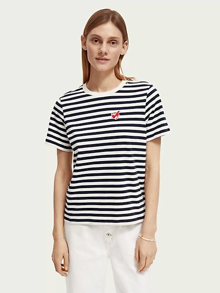 Scotch Shrunk Regular fit striped T-shirt günstig online kaufen