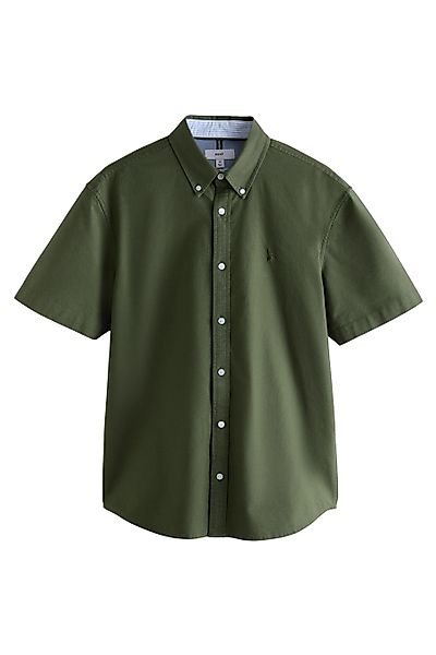 Next Kurzarmhemd Kurzärmeliges Regular Fit Oxford-Hemd günstig online kaufen