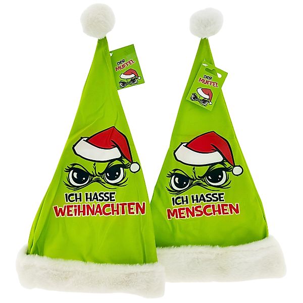 Annastore Bommelmütze Witzige Weihnachtsmützen 2er-Set - günstig online kaufen