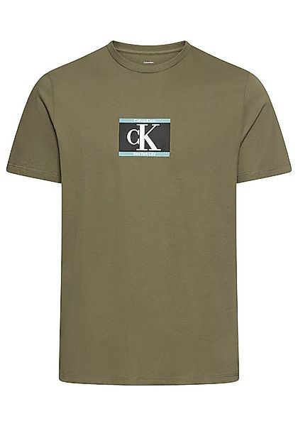 Calvin Klein T-Shirt SS 30s E SPRTSWR 3 G mit Logo-Print günstig online kaufen