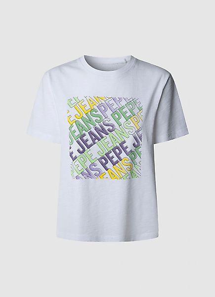 Pepe Jeans T-Shirt "AMELIA", mit Print vorn günstig online kaufen
