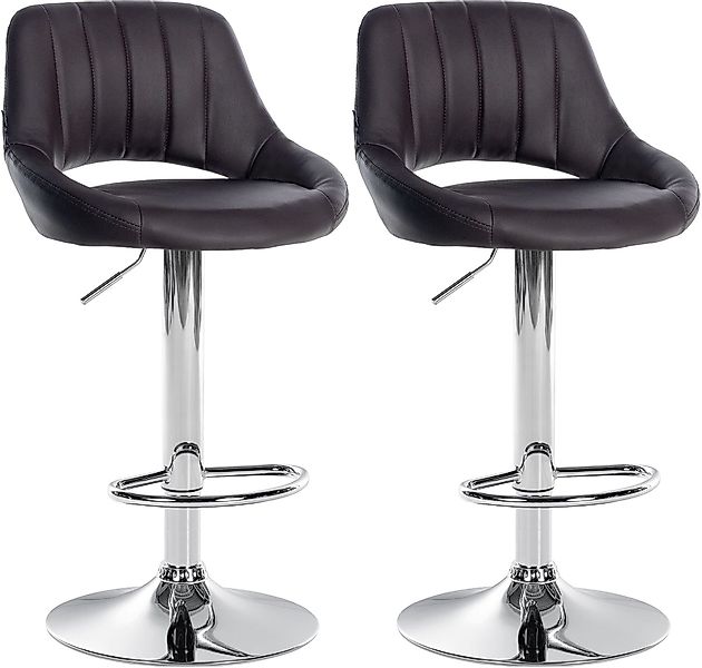 CLP Barhocker Milet Kunstleder (2er Set, günstig online kaufen