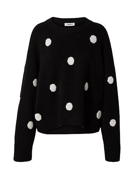 EDITED Rundhalspullover Floriane (1-tlg) Plain/ohne Details günstig online kaufen