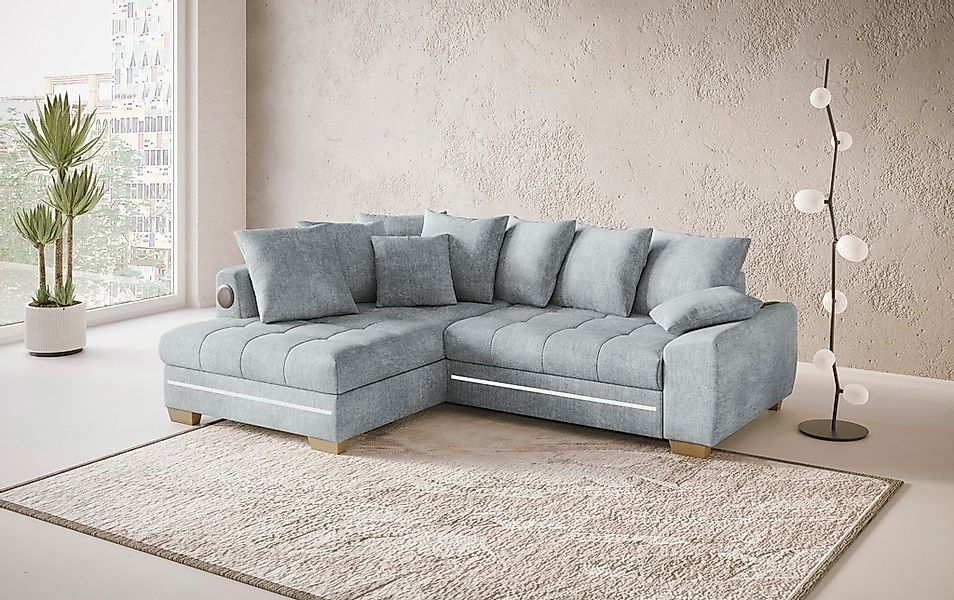 Mr. Couch Ecksofa "Nikita II, L-Form", RGB-LED, Bluetooth-Soundsystem, wahl günstig online kaufen