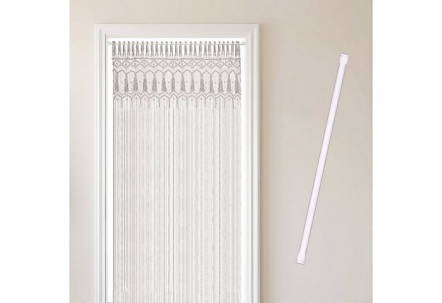 Cozyor Türvorhang Makramee 132 x 200 cm Boho Vorhang Fenstervorhang Raumtei günstig online kaufen