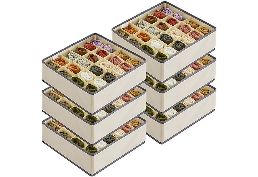 Lifewit Aufbewahrungsdose Socken Unterwäsche Schubladen Organizer,24 Zellen günstig online kaufen