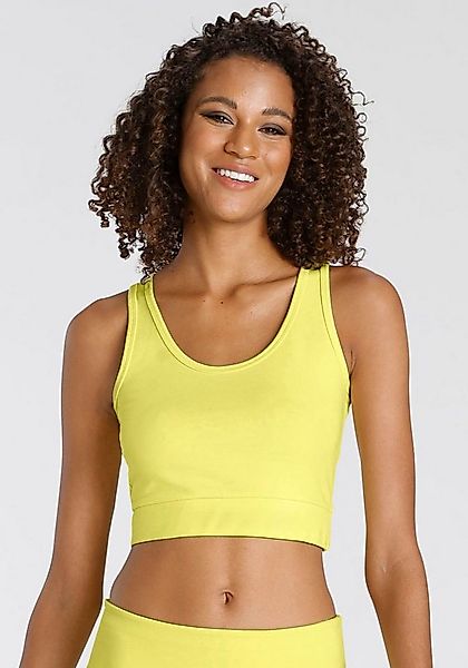 LASCANA ACTIVE Sporttop Crop-Top mit breiten Trägern günstig online kaufen