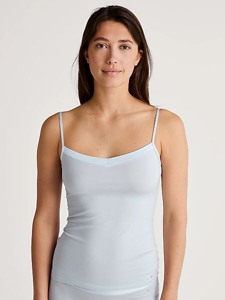 CALIDA Spaghettitop "Cate" Satin-Einsatz, Single Jersey Qualität, elastisch günstig online kaufen