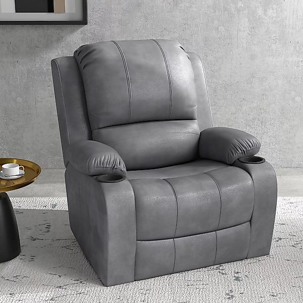 HOMCOM Relaxsessel Drehbarer Fernsehsesse, mit Wippfunktion, günstig online kaufen