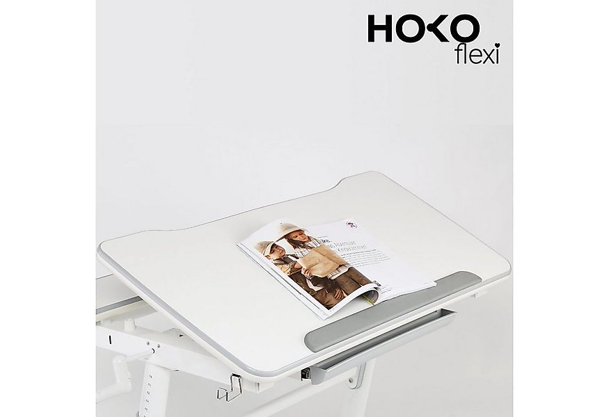 HOKO Schreibtischaufsatz rutschfeste Handballenauflage mit Buchstopper für günstig online kaufen