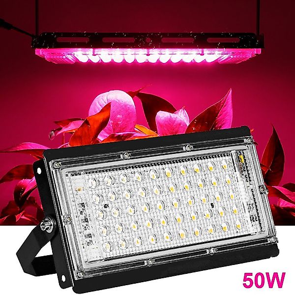 Rosnek Pflanzenlampe Vollspektrum, wasserdicht, 180° verstellbar, günstig online kaufen