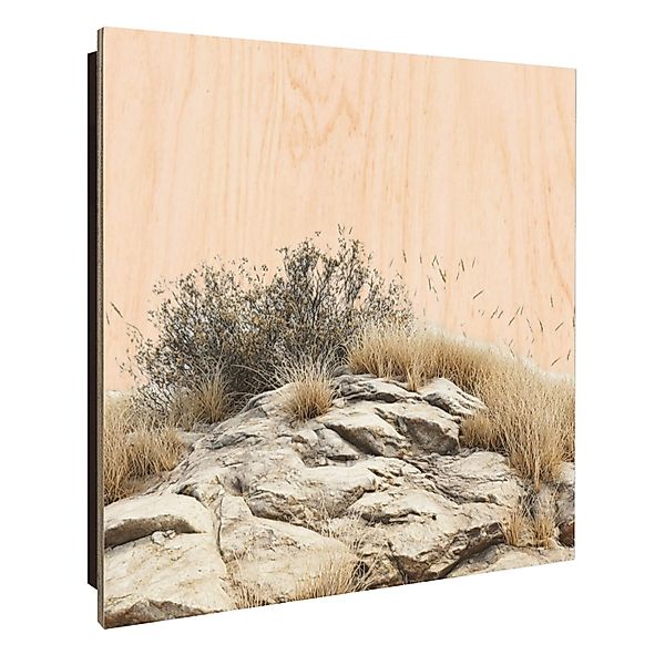 Banjado Schlüsselkasten Holz 30x30cm Schwarz Scharnier Rechts 50 Haken Desi günstig online kaufen