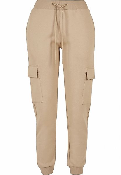 URBAN CLASSICS Stoffhose "Urban Classics Damen Ladies Cargo Sweat Pants" günstig online kaufen