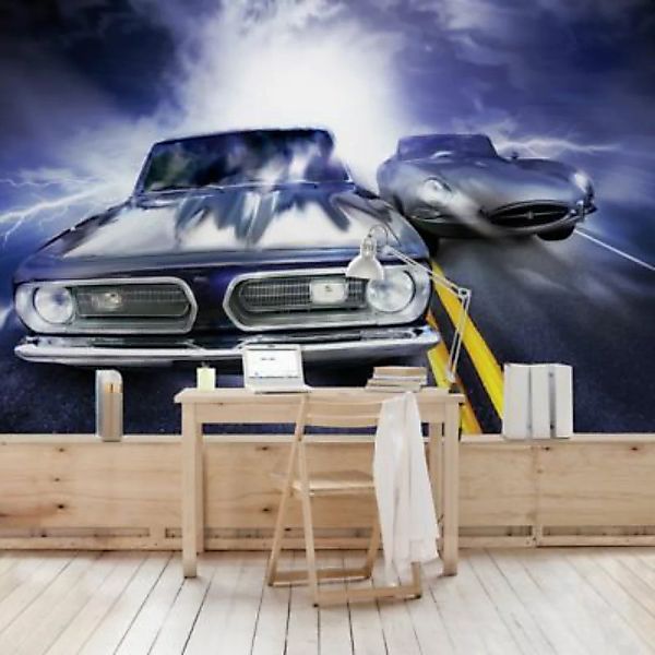 Bilderwelten Fototapete Fast & Furious silber Gr. 432 x 290 günstig online kaufen