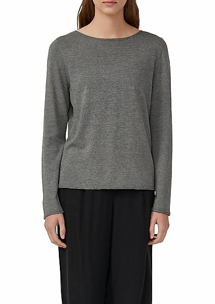 s.Oliver Langarmshirt, mit Rollkanten günstig online kaufen