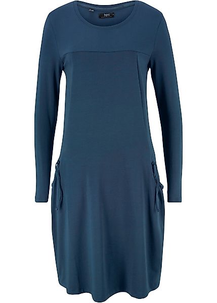 Oversize-Baumwoll-Kleid mit Taschen, knieumspielend günstig online kaufen