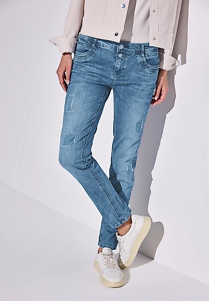STREET ONE 5-Pocket-Jeans "Style Jane", im Destroyed-Look günstig online kaufen
