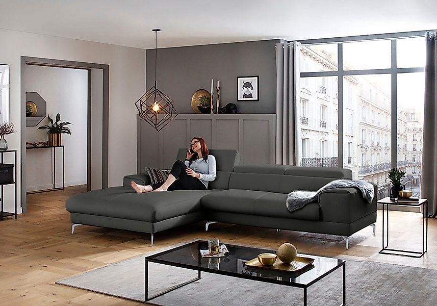 W.SCHILLIG Ecksofa »piedroo, Designsofa mit tollem Sitzkomfort, bequem und günstig online kaufen