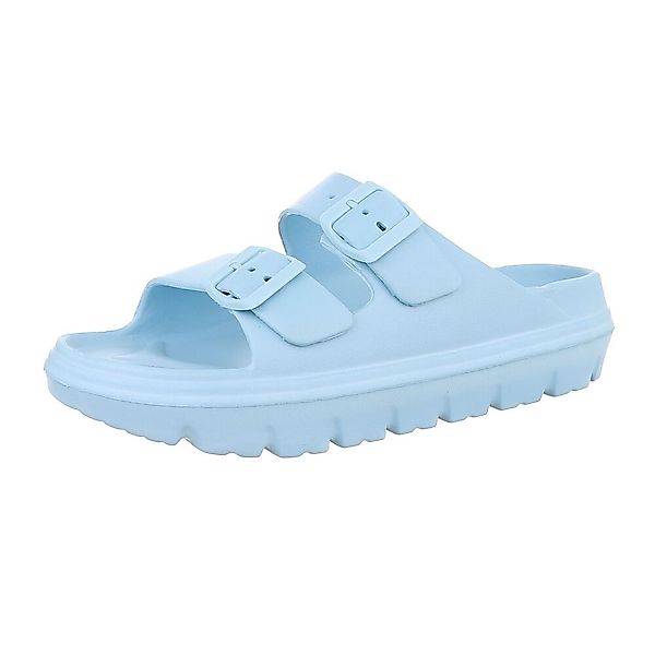 Ital-Design Damen Mules Strand Plateausandaletten (86192912) günstig online kaufen