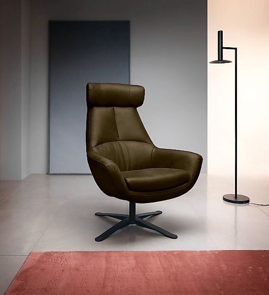 BETYPE Drehsessel "Be Organic High Back, Loungesessel, Hochlehnsessel", in günstig online kaufen