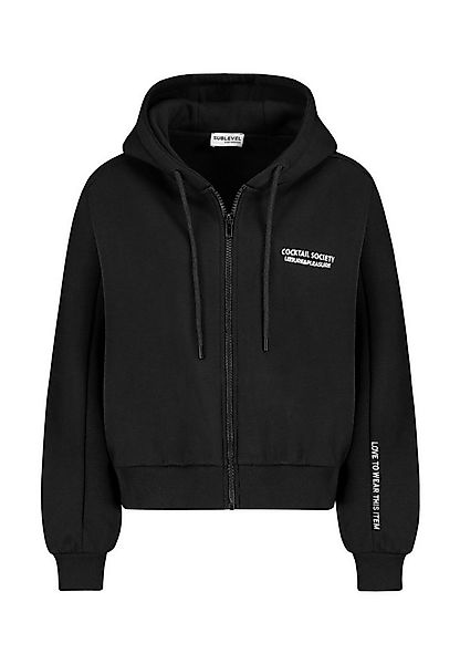 SUBLEVEL Kapuzensweatjacke Oversize Sweatjacke mit Kapuze Oversize Hoodie, günstig online kaufen