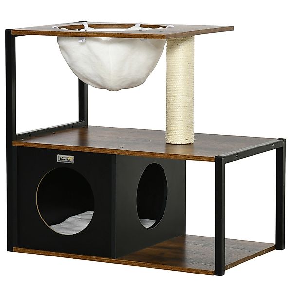 Pawhut Katzenmöbel mit Katzenhöhle Katzenbett günstig online kaufen