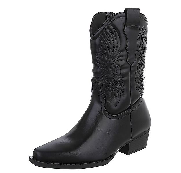 Ital-Design Cowboystiefel mit Stickdesign für Damen, Alltag und Freizeit We günstig online kaufen