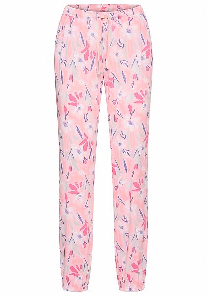 Vivance Dreams Pyjamahose Schöner Blumen- oder Streifendruck günstig online kaufen