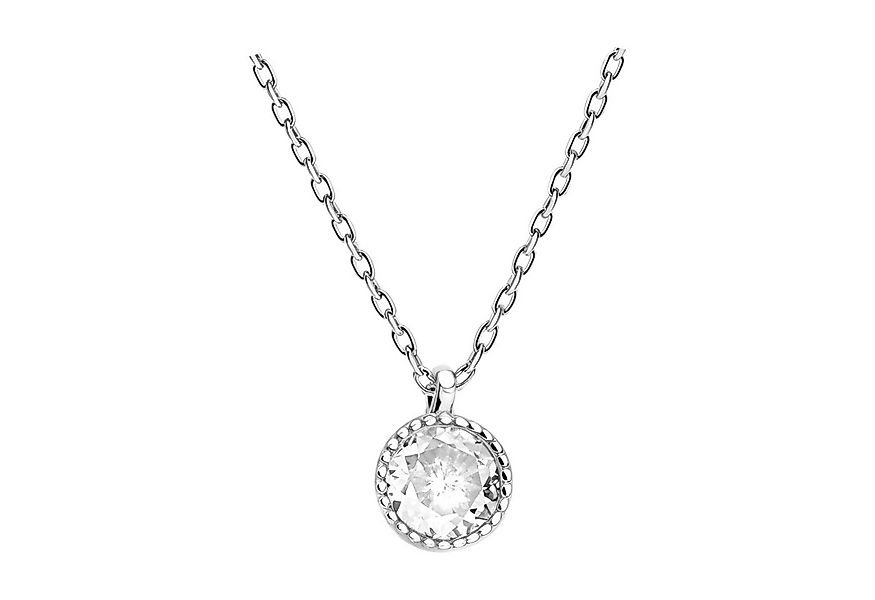 Sofia Milani Kette mit Anhänger Zirkonia, 925 Silber Damen Schmuck - N0798 günstig online kaufen