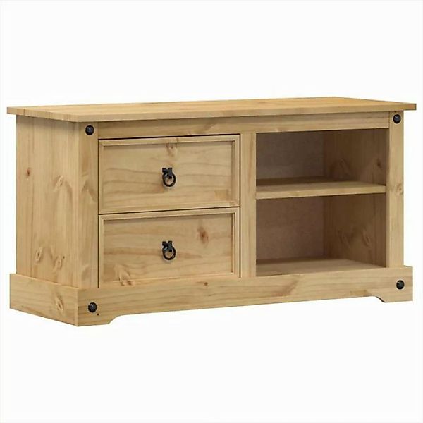 vidaXL TV-Schrank TV-Schrank Corona 100x40x52 cm Massivholz Kiefer günstig online kaufen