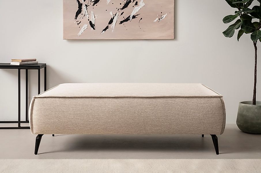 Home affaire Hocker TVINNU, mit Kedernaht, günstig online kaufen