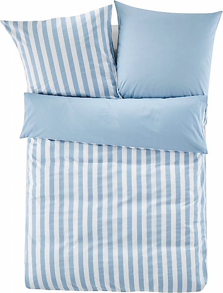 OTTO home Wendebettwäsche Greta, Renforcé, 3 teilig, Bettwäsche mit Streife günstig online kaufen