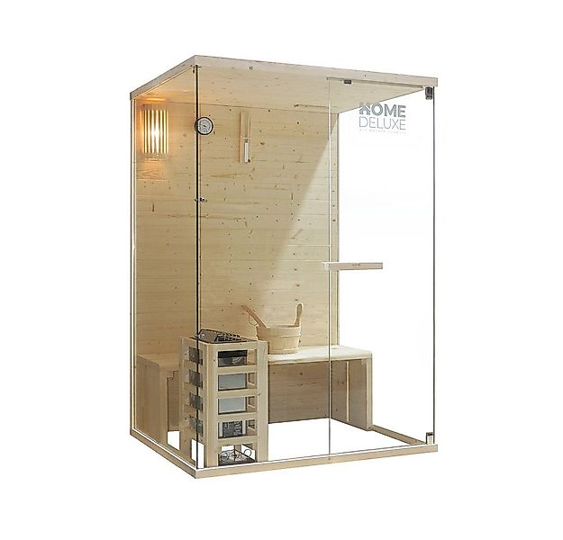 HOME DELUXE Sauna ARUNA M für 1-2 Personen, BxTxH: 130 x 110 x 190 cm, inkl günstig online kaufen