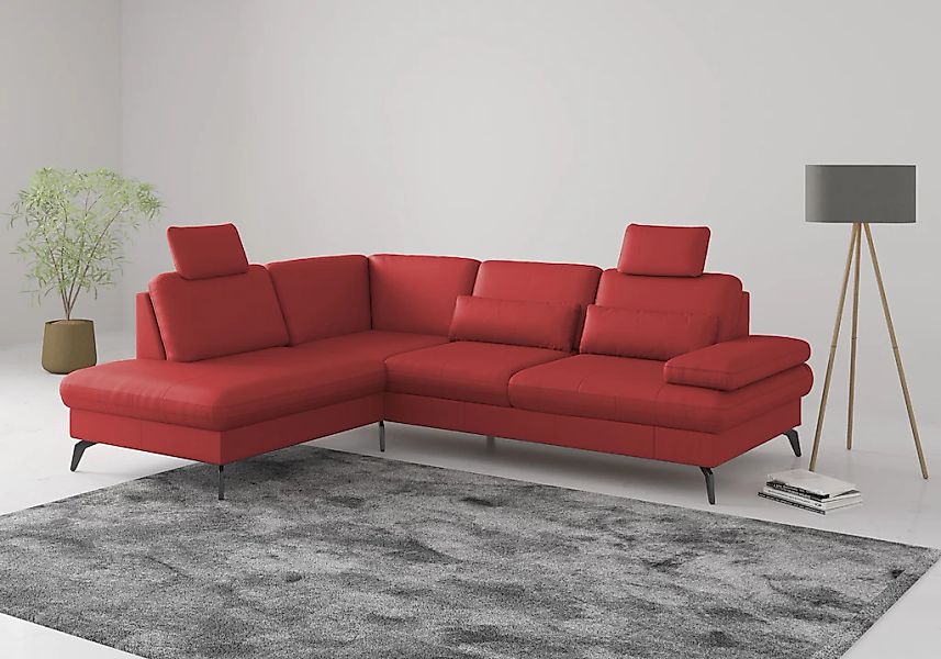 sit&more Ecksofa "Morris L-Form, inkl. Sitztiefenverstellung", wahlweise mi günstig online kaufen