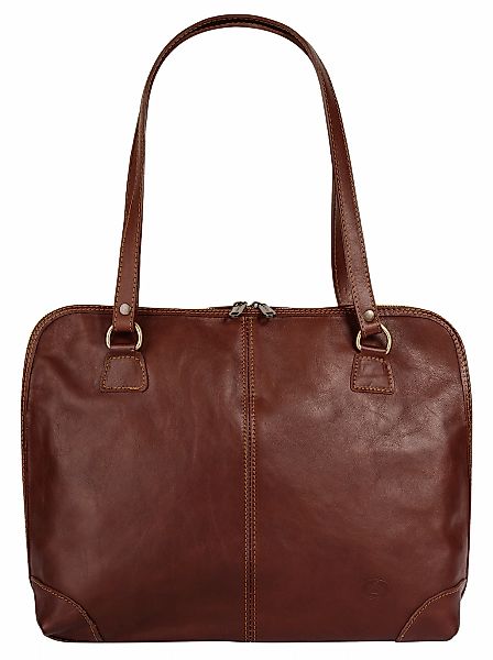 Piké Shopper echt Leder, Made in Italy günstig online kaufen