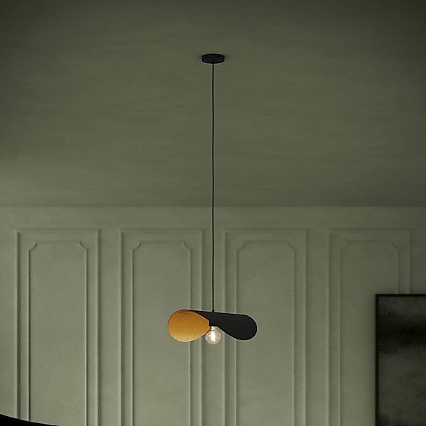 EGLO Stars Of Light Hängeleuchte Saceda L. 53cm schwarz/gold günstig online kaufen