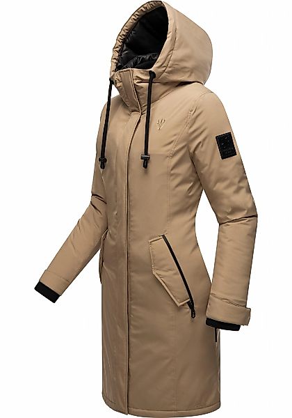 Navahoo Wintermantel "Letiziaa", sportlicher Winterparka mit gefütterter Ka günstig online kaufen