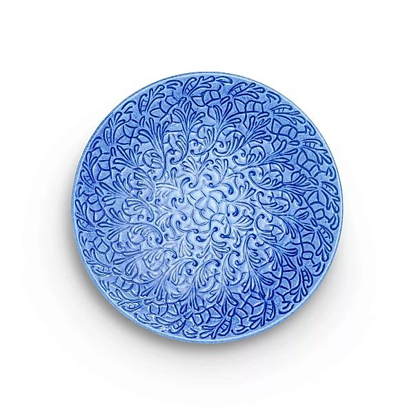 Lace Teller 20cm Hellblau günstig online kaufen