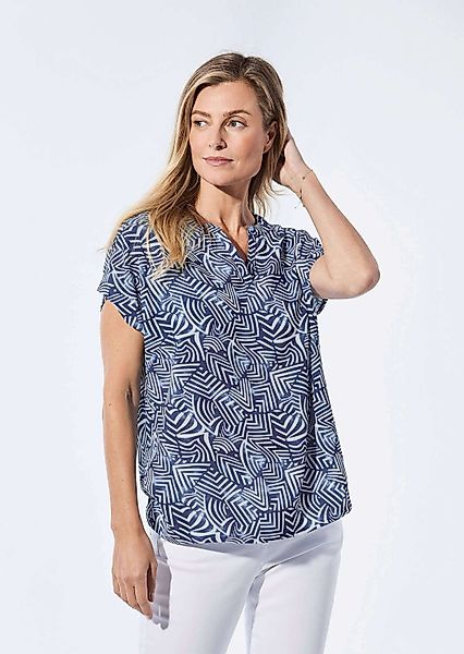 GOLDNER Schlupfbluse Bluse mit Tunika Ausschnitt günstig online kaufen
