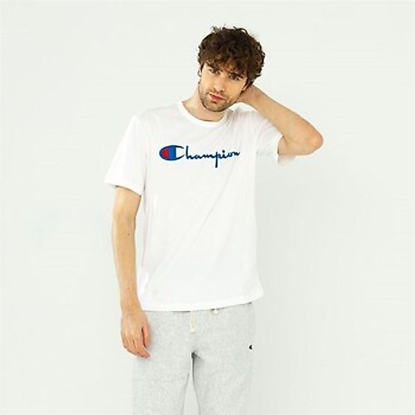 Champion  T-Shirt Reverse Weave Script Logo Crewneck günstig online kaufen